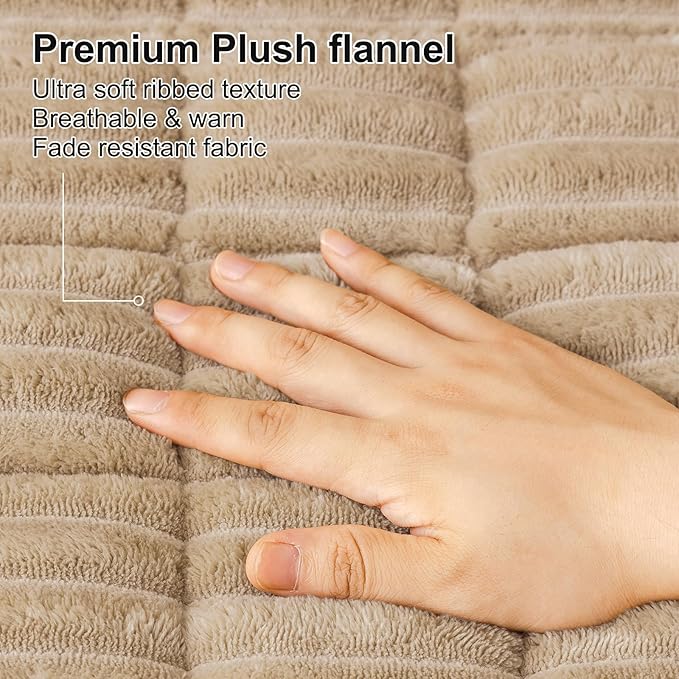 Smiry Couch Cover for Dogs, Non Slip Washable Sofa Protector for Pets, Soft Furniture Cover for Pet, Stylish Sofa Covers, Cozy Protect Against Fur, Dirt & Everyday Messes (Khaki, 35.4" x 63")