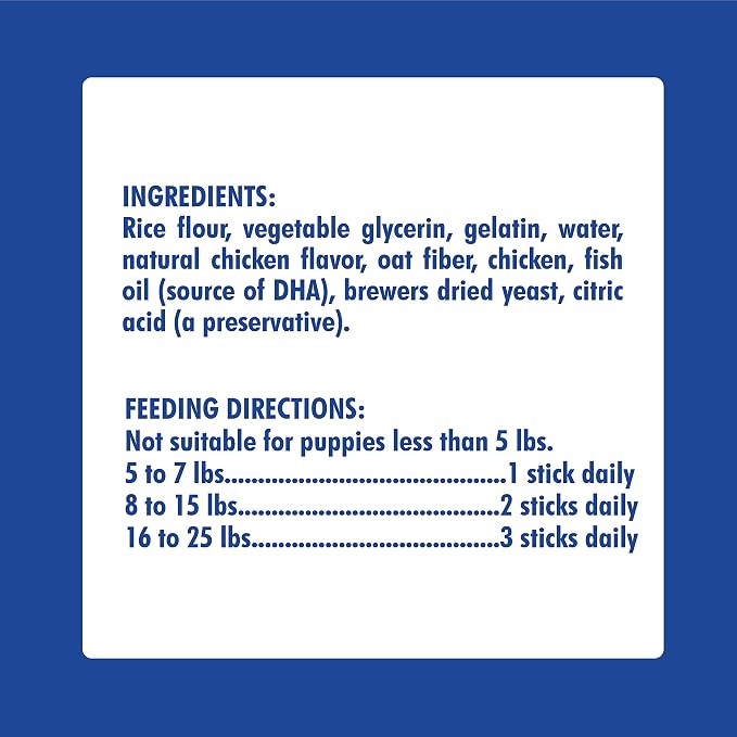 N-Bone Puppy Teething Treats,Chicken (111150), 3.74 oz (Pack of 2)