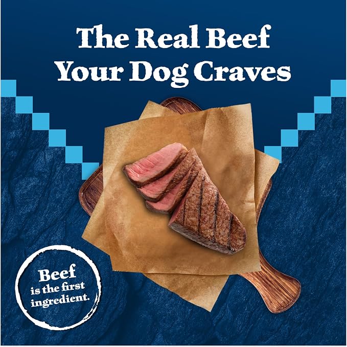 Blue Buffalo Wilderness Rocky Mountain Recipe with Red Meat High Protein with Grains Dry Dog Food for Adult Dogs, 30% Protein, Supports Immunity With Antioxidant-Rich LifeSource Bits, 13 lbs.