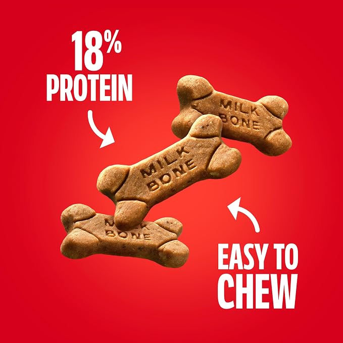 Milk-Bone Soft & Chewy Dog Treats, Made with Real Chicken, 25 Ounce Canister