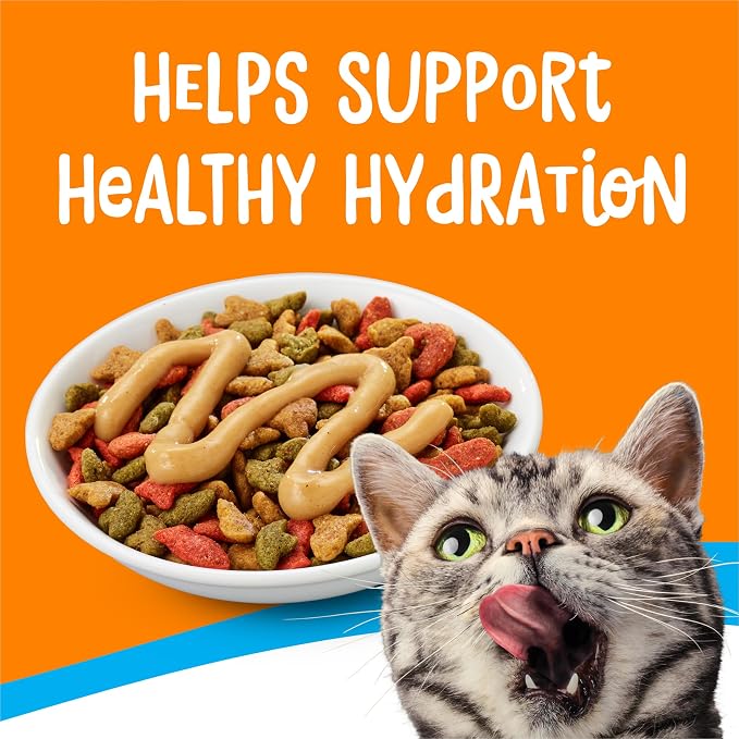 Friskies Purina Lil’ Lickables with Chicken, with Tuna or with Ocean Whitefish Variety Pack Lickable Cat Treats  - 10 oz (Pack of 20)