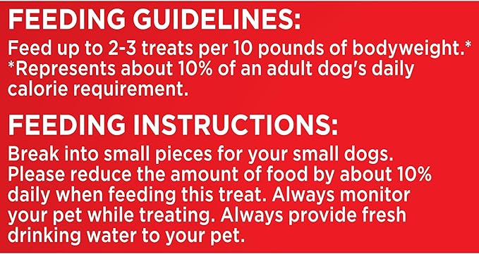 Milk-Bone MaroSnacks Small Dog Treats with Real Bone Marrow, 40 Oz. Canister