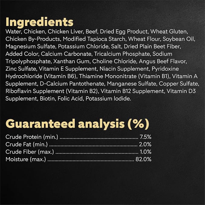 Cesar Filets in Gravy Wet Dog Food, Angus Beef Flavor, 1.76 oz. Mini-Pouch, 20 Count