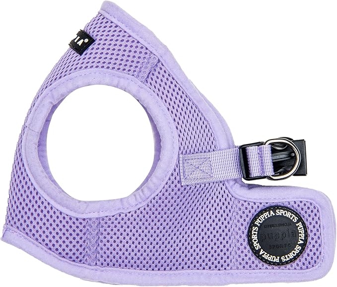 Puppia Soft Vest Dog Harness Step-in Padded Mesh No Choke No Pull Comfortable Walking Running Training for Small Medium Large Dogs, Violet, XXX-Large