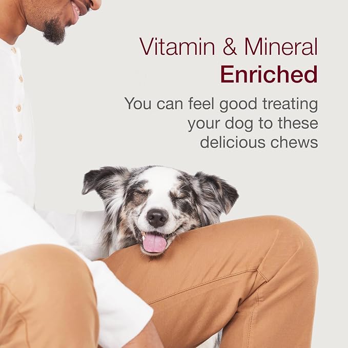 SmartBones Chicken Wrapped Stuffed Twists, Treat Your Dog to a Rawhide-Free Chew Made with Real Meat and Vegetables, 10 Count