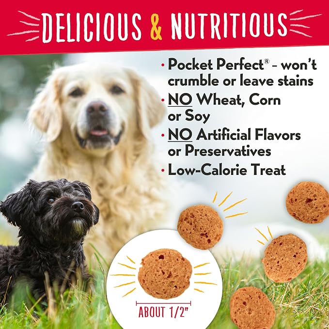 Charlee Bear Crunchy Dog Training Treats, Low Calorie (3 Kcal), Grain Free Natural Mini Dog Treats for Puppies, Small, Medium & Large Dogs, USA Made, Healthy 3 Flavor Variety Pack 8oz (3-Pack)