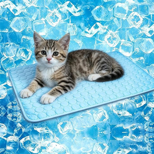 Dog Cooling Mat, Upgraded Arc-Chill Cooling Mat for Dogs Q-Max>0.4, Washable Dog Cooling Pad, Non-Slip Portable Cooling Pad for Dogs, Self-Cooling Bed for Small Medium Large Dogs Cats Indoor Outdoor