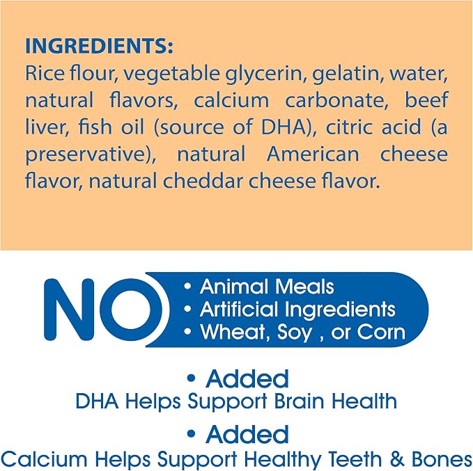 N-Bone Puppy Teething Rings Taste of Texas Queso Con Carne Flavor 3 Count (Pack of 2)