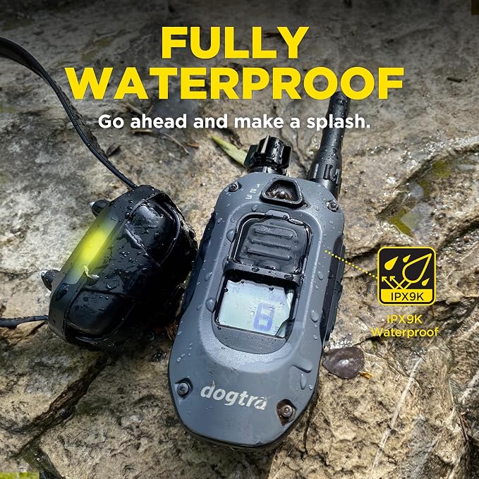 Dogtra X-Series X1 E-Collar Remote Transmitter Only (Compatible with 280X) 10 lbs+, 1/2 Mile Range, LED Light, 100 Levels of Precise Control for Stubborn Dogs, Waterproof, Boost for Quick Recall
