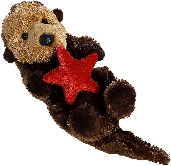 Aurora® Adorable Mini Flopsie™ Otto™ Stuffed Animal - Mini Companions Ready for Playful Adventures - for Kids All Ages, Toddlers, Adults, and Families - Brown 8 Inches