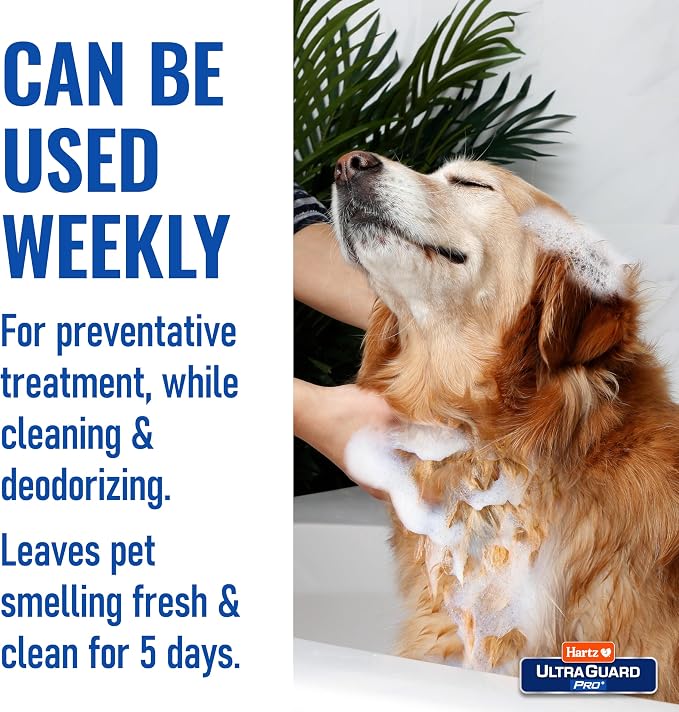 Hartz UltraGuard Pro Triple Active Flea & Tick Dog Shampoo