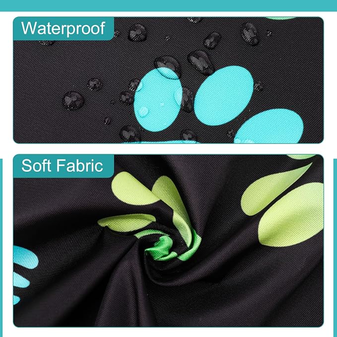 Dog Grooming Waterproof Apron with 2 Pockets, Cute Animals Puppy Dog Pets Apron