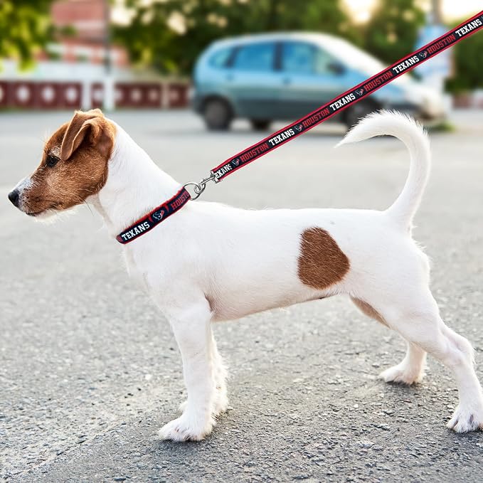 Pets First NFL Houston Texans Licensed PET COLLAR, Extra Large - Heavy-Duty, Strong, and Durable Dog Collar. Available in 31 Football Teams and 4 Sizes