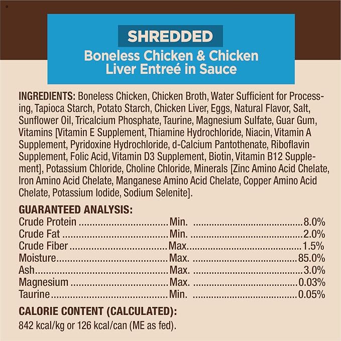 Wellness CORE Signature Selects Variety Pack Adult Canned Wet Cat Food, Natural, Protein Rich, Grain Free, Poultry Recipes, 5.3 oz, Pack of 12 Cans
