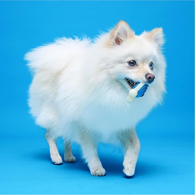 Hartz Chew 'n Clean Tuff Bone Tough Dog Chew Toy, Large 3 Pack