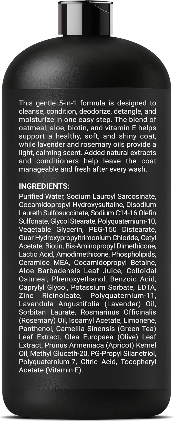 Oatmeal Dog Shampoo and Conditioner 32 fl oz | 5 in 1 Puppy Shampoo for Itchy Sensitive Skin | Dog Wash with Aloe, Biotin & Vitamin E | Cleans, Deodorizes & Moisturizes | All Breeds | ALFIE'S CHOICE