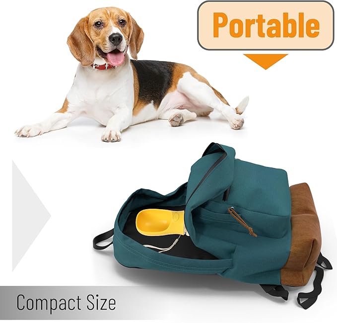Mr. Pen- Portable Dog Water Bottle, 19 oz, Large, Leak Proof Puppy Water Dispenser with Drinking Feeder for Pets, Outdoor Walking, Hiking, Travel, Not Dishwasher Safe