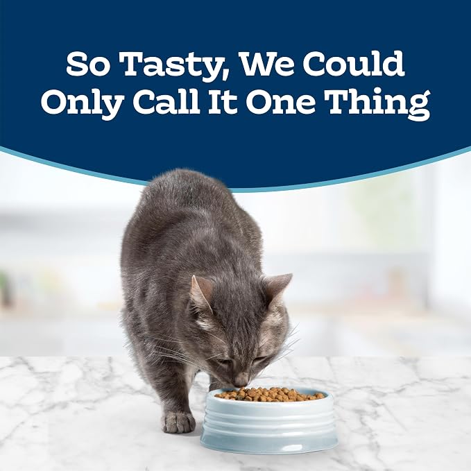Blue Buffalo Tastefuls Chicken & Brown Rice Recipe Dry Indoor Cat Food for Adult Active Cats, Real Chicken First, Deliciously Healthy Natural Cat Food, Supports Digestive Care and Coat Health, 15 lbs.