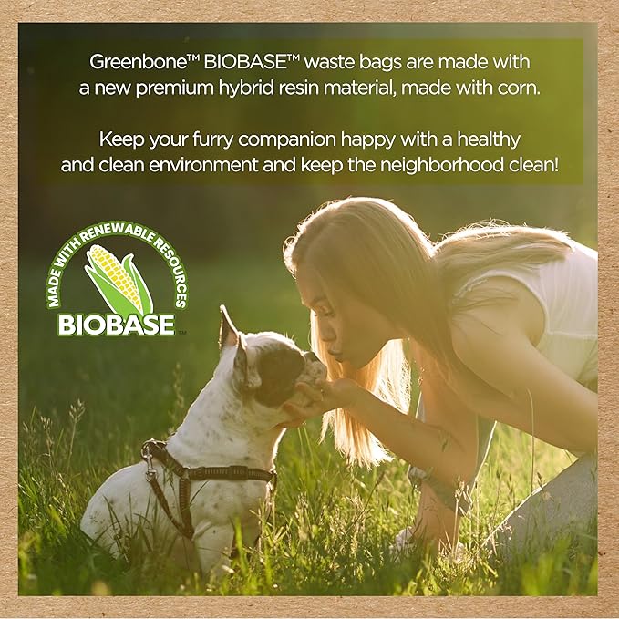 Biobase Pet Products Leak Proof Dog Poop Bag Rolls, Odor Blocking Multicolor Nature Theme 16 Rolls 192 Refill Bulk Pack