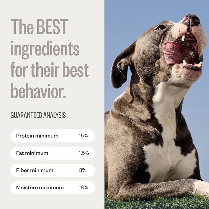 Ollie Dental Chews for Large Dogs, 4 Pack, Fresh Breath, Teeth Cleaning Treats, Sticks for Dog Oral Care, with Parsley and Cinnimon, for Pups 51 lbs and Above