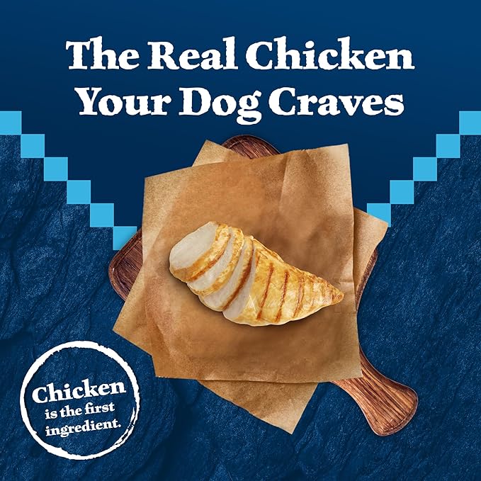 Blue Buffalo Wilderness Chicken Small Breed Adult Dry Dog Food with Wholesome Grains + Antioxidant-Rich Fruits & Veggies, 36g Protein, Supports High Energy Needs, Natural Ingredients, 13 lbs.