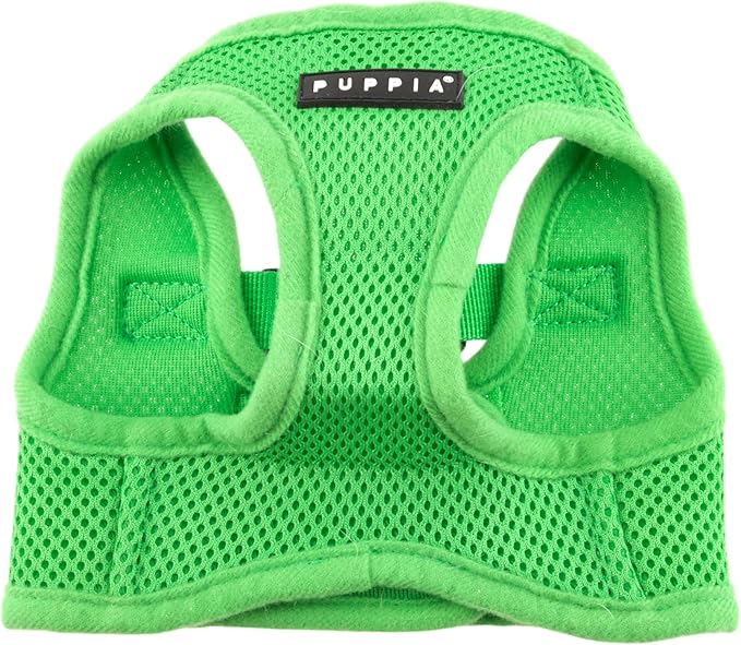 PUPPIA International Harness Soft B Vest, Small, Green