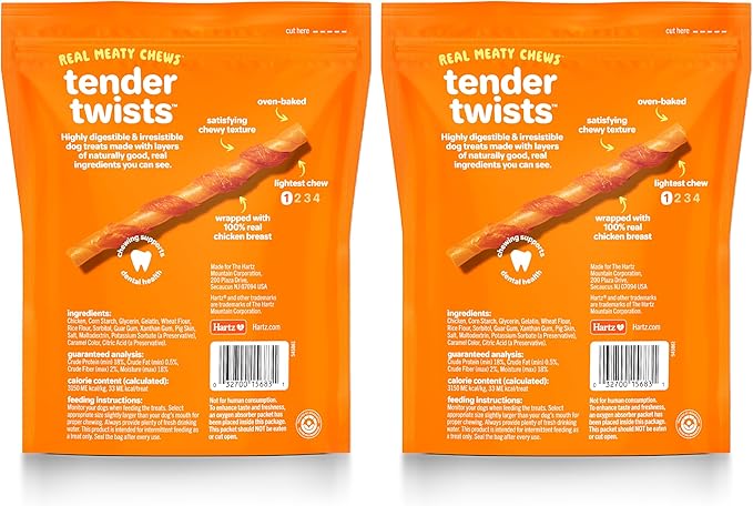 Oinkies Chickentastic Tender Twists, 72 Count