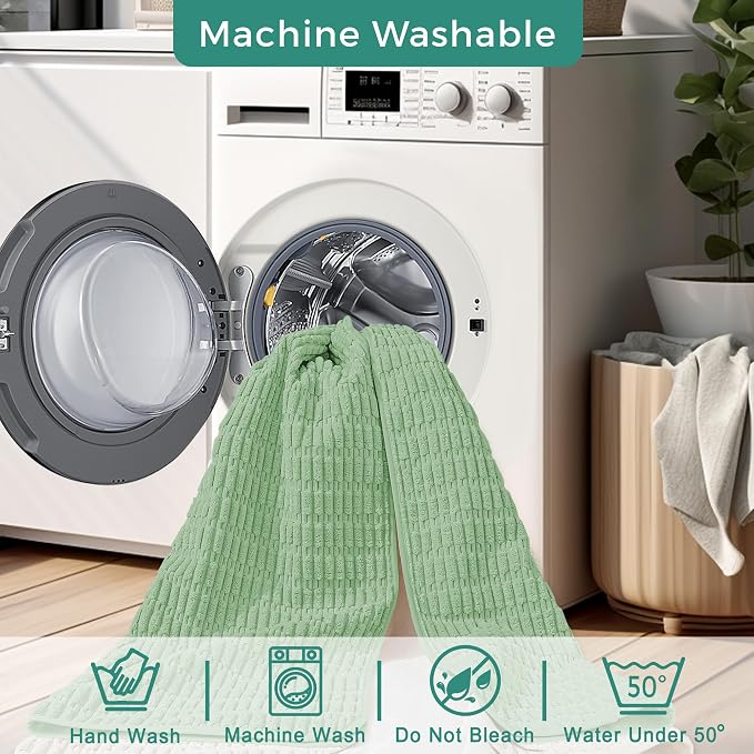 Foxdecor Couch Covers for Sofa, Chaise Cover Sofa Seat Covers, Anti-Slip Dog Mat Pet Pad Blanket for Chair Recliner Bed Furniture Protector, (Sage Green 40x50inch)