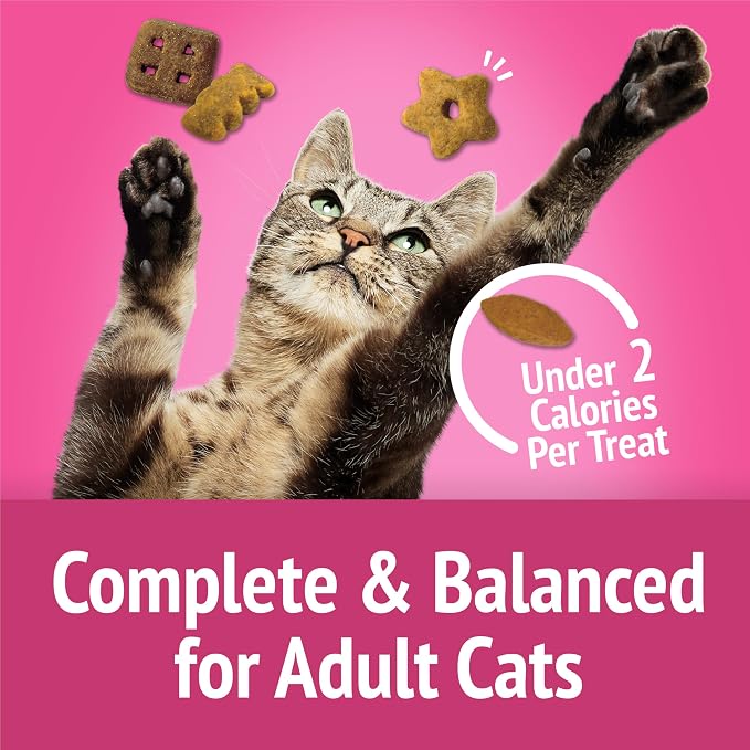 Friskies Purina Party Mix California Crunch with Chicken and Flavors of Turkey and Bacon Cat Treats - 20 oz Canister (Pack of 2)