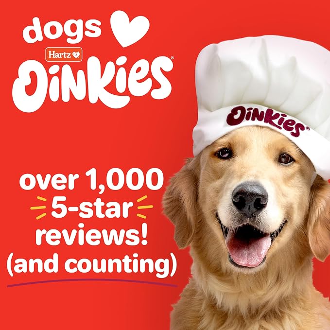 Oinkies Porkalicious Smoked Jerky Twists Dog Treats, 32pk