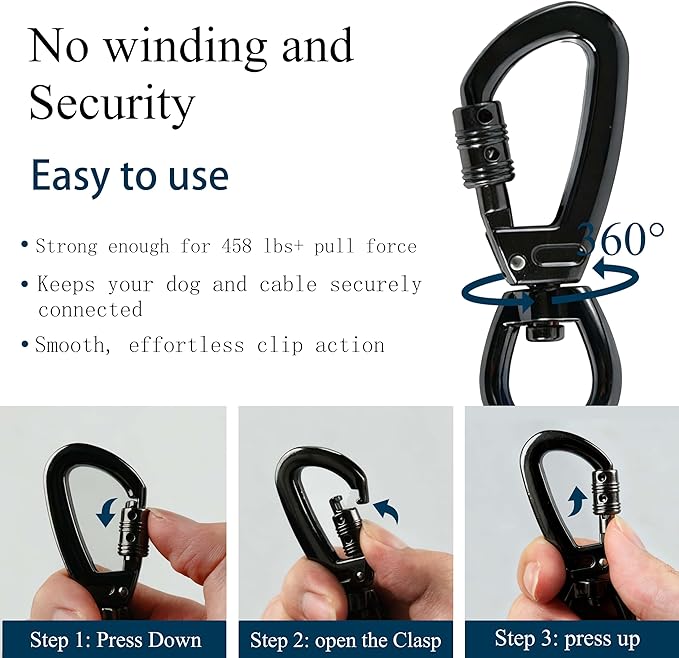Dog Leashes Rope, Leash for Dogs, Leather Handle leashes, Strong Nylon Pet Lead, Pet Lead, Resistant to Dirt and bite, Rope Dog Leash for Small Dogs, Medium&Large Dogs (Navy Blue, 5 FEET)
