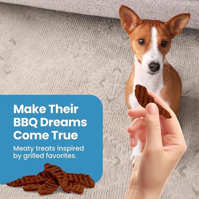 Blue Buffalo Nudges Steak Grillers Natural Dog Treats, Meaty Dog Snacks, Healthy Reward or Training Treat, Made in the USA with Real Beef, No Artificial Preservatives, 10 oz.