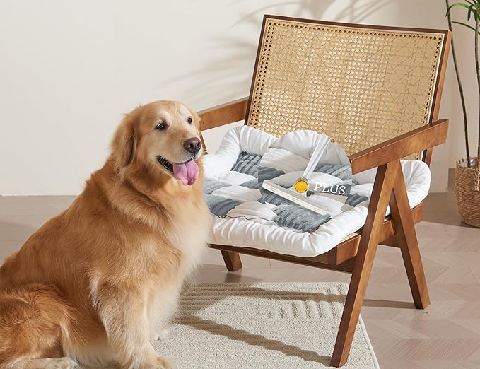 Couch Cushion Cover for dogs Sofa Cover Washable Pet Love Seat Couch Covers for Sofa Slipcovers Couch Protector Blanket for Dogs Sofa Cushion Covers for Pets Washable Pad Blue Grey 70x70cm/27.6x27.6in