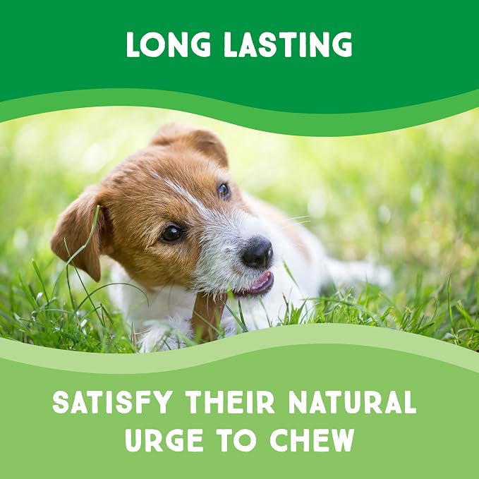 Chips 3-Pound Bag - Premium Large Dog Rawhide Chews - Ideal for Agressive Chewers Dog Rawhide Treats - Durable Rawhide Bones for Large Dogs