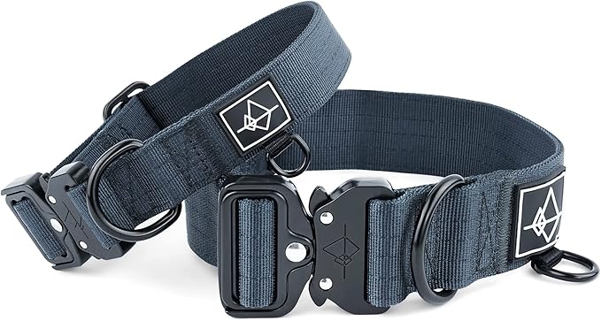 Made to ROAM Premium Dog Collar - Adjustable Heavy Duty Nylon Collar with Quick-Release Metal Buckle (Colorado Nightsky, Classic Size 5)
