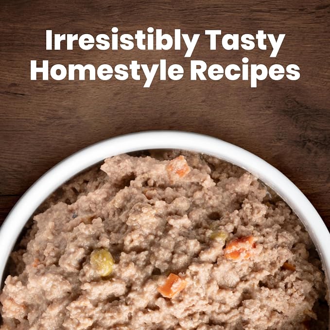 Blue Buffalo Homestyle Recipe Chicken Dinner with Garden Vegetables Natural Wet Dog Food for Adult Dogs, Paté with Natural Ingredients, Vitamins & Minerals, 12.5-oz. Can (3 Count)