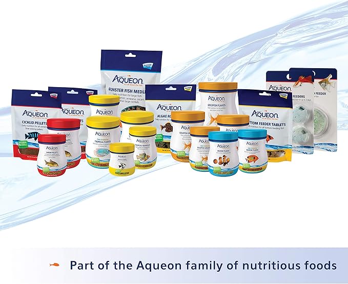 Aqueon 7 Day Vacation Feeder Slow- Release Fish Food for Tropical Fish - 1 Pack