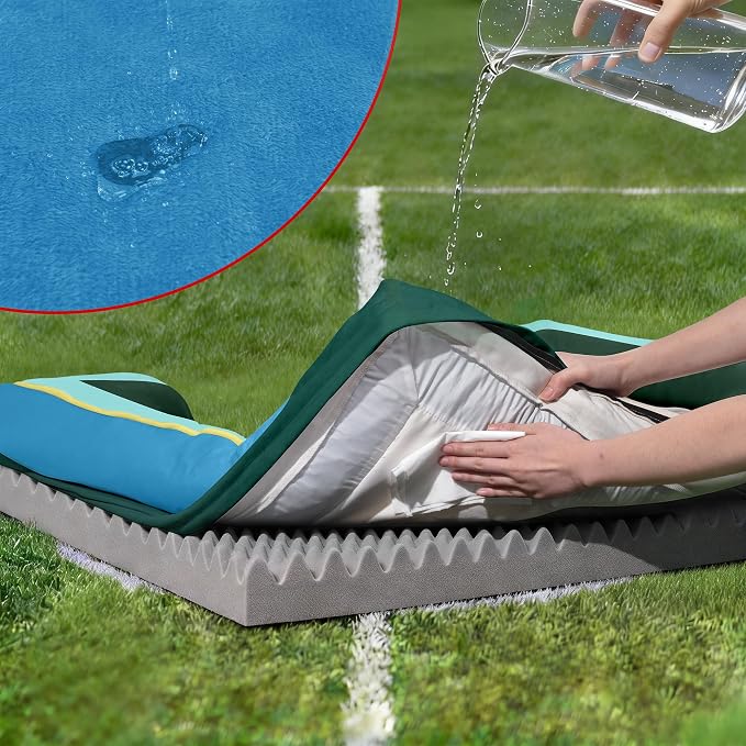 Comfort Expression Orthopedic Dog Bed for Extra Large Dogs 42x30 Inch, Waterproof Egg Crate Foam XL Pet Bed with Bolsters, Dog Couch with Washable Cover & Non-Slip Bottom, Dallas