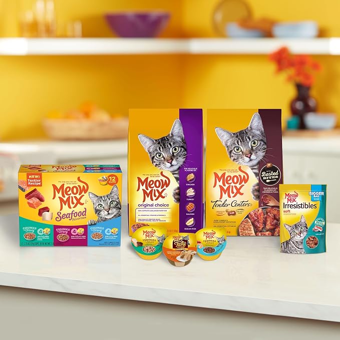 Meow Mix Original Choice Dry Cat Food, 18 Ounce (Pack of 6)