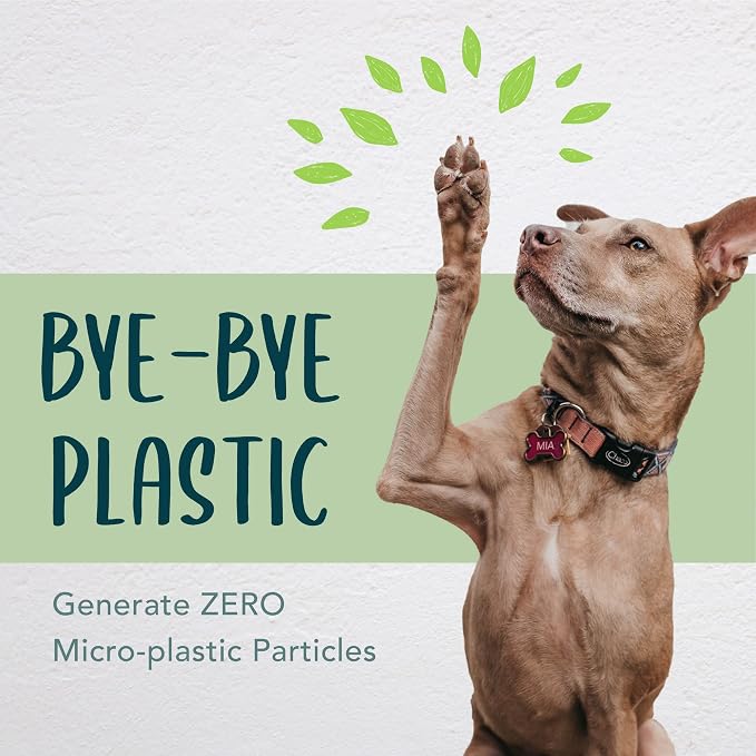 Compostable Dog Poop Bag Rolls, Doggie Poop Bags Refills, Eco-Friendly Pet Waste Bags, Vegetable-Based Unscented, Extra Thick, Leak Proof, Size 9 x 13 Inches, 360 count