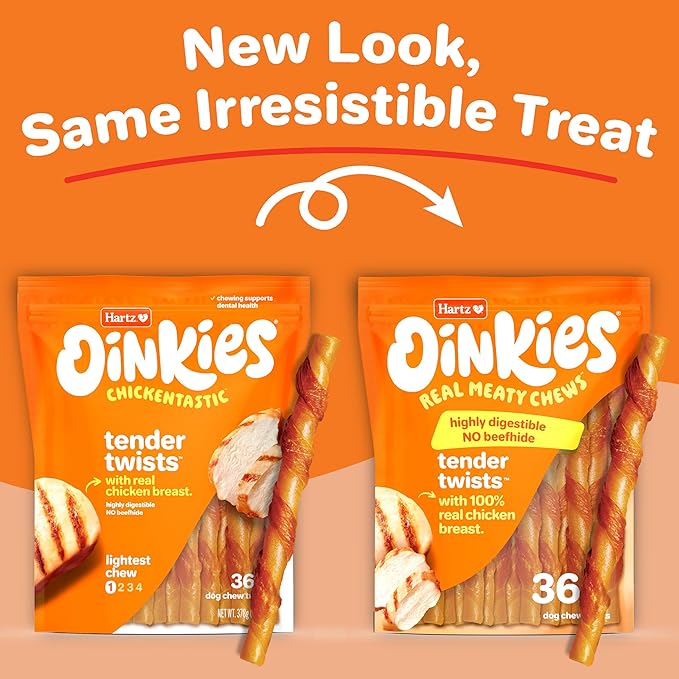 Oinkies Chickentastic Tender Twists, 72 Count