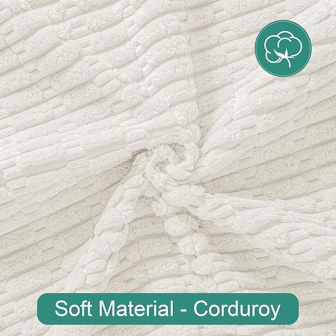 Foxdecor Couch Cover Sofa Covers Washable, Dog Bed Cover Couch Covers for 3 Cushion Couch Sofa Pet Friendly, Dog Couch Cover Furniture Covers for Pets.(White 32x70 inch)