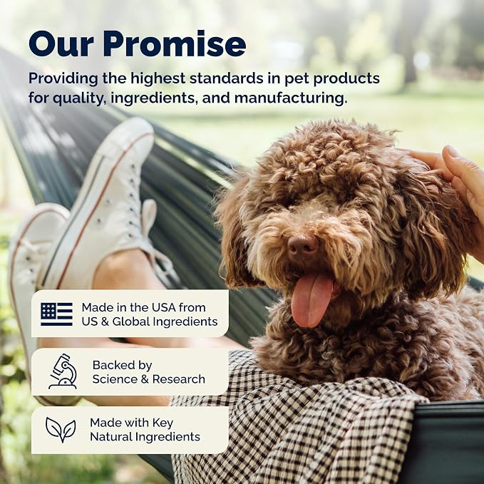 Vetnique Dermabliss Anti Itch Oatmeal Dog Shampoo for Itchy Skin & Allergies, Soap Free Dog Shampoo with Aloe & Chamomile, Sensitive Skin Allergy Relief, Gentle Dog Wash (Regular Strength Dog Shampoo)