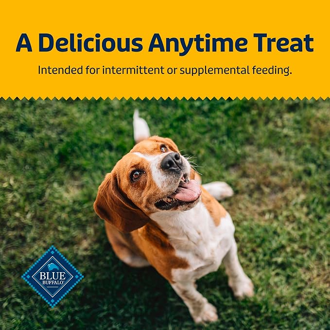 Blue Buffalo Health Bars Bananas & Yogurt Crunchy Dog Biscuits, Oven-Baked with Real Bananas & Natural Ingredients, Healthy Dog Treats with No Artificial Flavors or Preservatives, 16 oz.