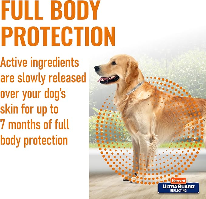 Hartz UltraGuard Flea & Tick Collar for Dogs and Puppies