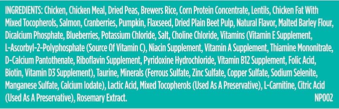 Nutrish Indoor Complete Chicken, Lentils & Salmon Recipe Dry Cat Food 14 lb. Bag, Packaging May Vary (Rachael Ray)