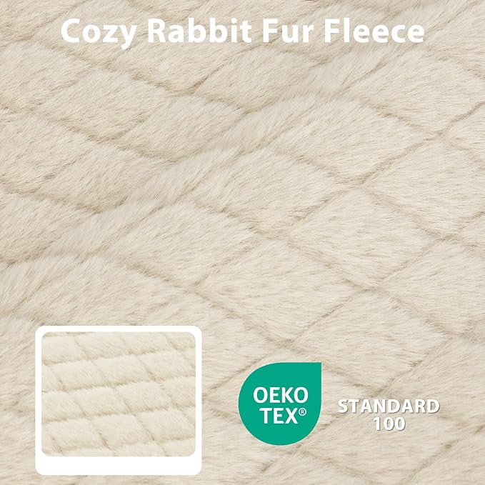 JOEJOY Orthopedic Medium Dog Bed, Washable Dog Crate Bed Medium Sized with Removable Cover, Egg Memory Foam Pet Beds, Beige, 29"x18"