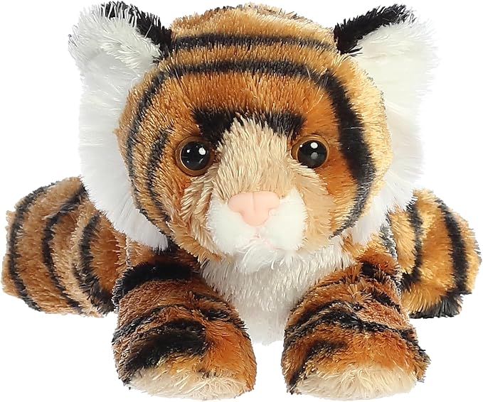 Aurora® Adorable Mini Flopsie™ Tanya™ Stuffed Animal - Mini Companions Ready for Playful Adventures - for Kids All Ages, Toddlers, Adults, and Families - Brown 8 Inches