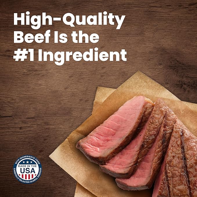 Blue Buffalo Life Protection Formula Beef & Brown Rice Adult Dry Dog Food, Supports Immunity with Antioxidant-Rich LifeSource Bits, Promotes Healthy Muscle Development, Skin & Coat Health, 15 lbs.