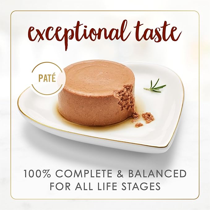 Fancy Feast Purina Tender Beef Feast Classic Grain Free Wet Cat Food Pate - 3 oz. Cans (Pack of 48)